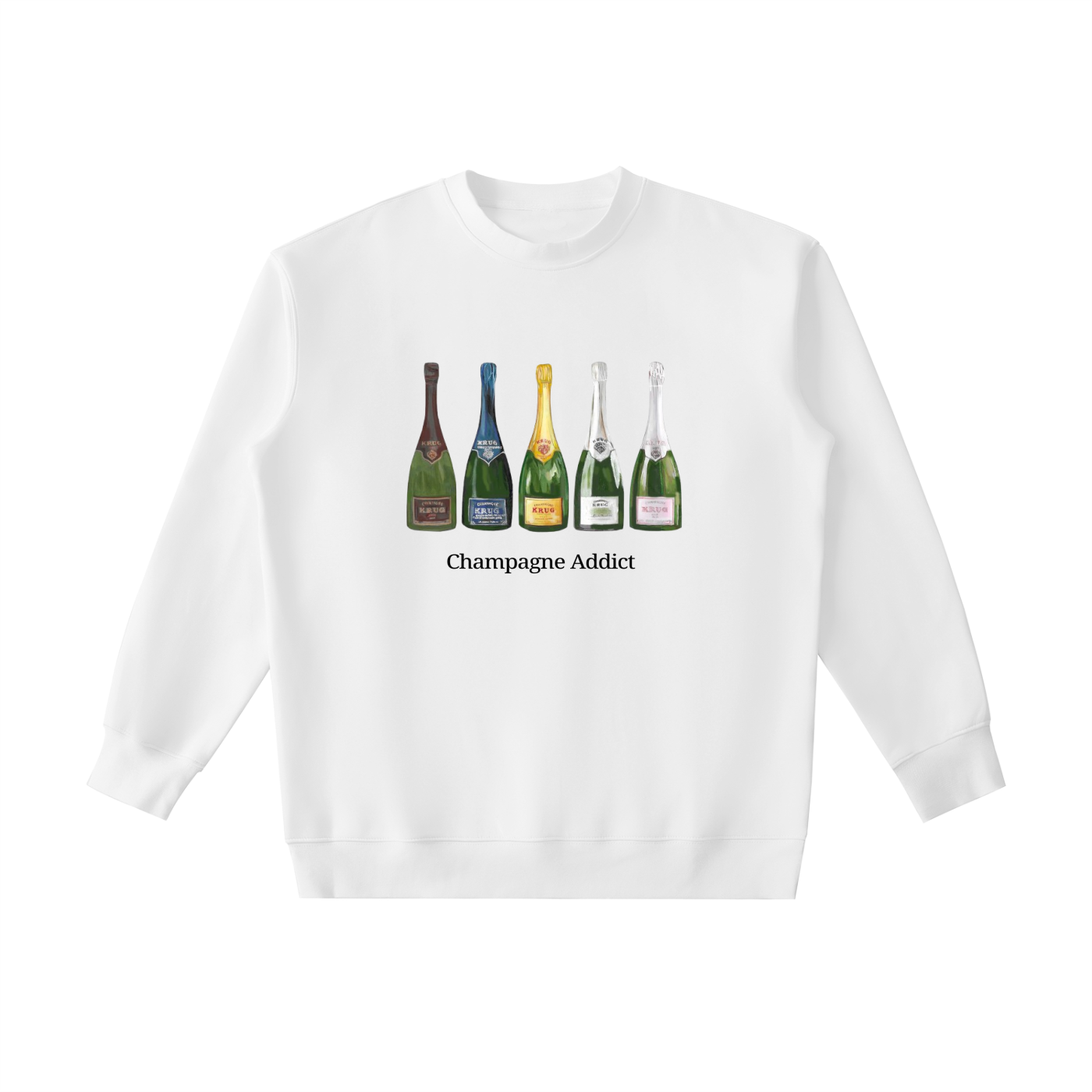 AmsBury Champagne Addict Sweatshirt